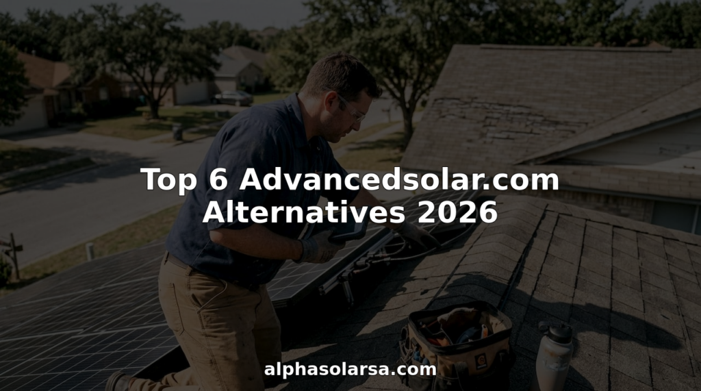 Technician evaluating solar panels on residential Texas roof